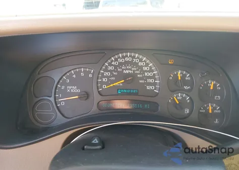 2005 Chevrolet Tahoe Lt из США, поврежденный, VIN 1GNEC13T55R116622